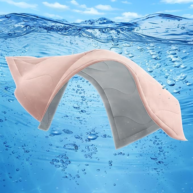 Cooling Comforter Queen Size, Double-Sided Cooling Blanket for Hot Sleepers & Night Sweats, Arc-Chill Q-Max > 0.4 Breathable Ice Blanket, Lightweight Cold Comforter (80''x90'', Pink)