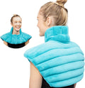 NatraCure Microwave Heating Pad for Neck, Shoulders and Back - Heated Wrap & Microwavable Warmer Moist Heating Pad with SmartBead Technology - Physical Therapy FSA, HSA, Spa Gifts - 1PK