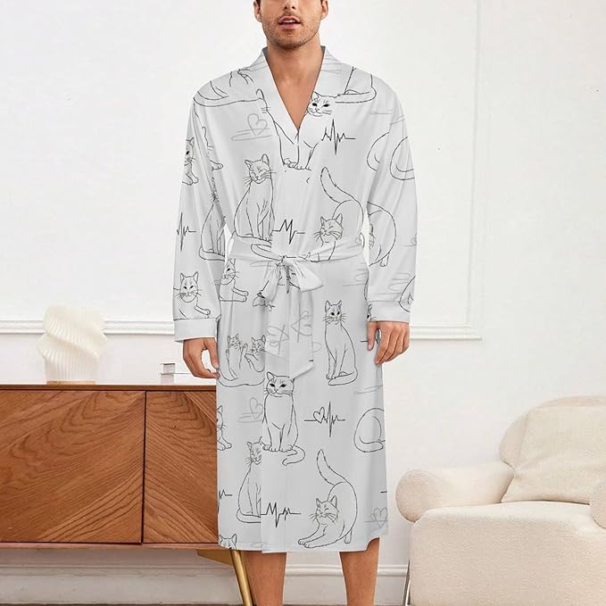 Soft Robes for Women Lightweight Kimono Bathrobe Full-Length Loungewear
