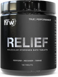 New Relief Hydrogen Bath Bomb Tablets: Relax Muscles, Soothe Discomfort, and Recover Naturally – Magnesium Hydrogen Soak (180 Tablets)