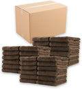 Arkwright Bleach Proof Salon Towels Bulk - Case of 180 - Highly Absorbent, 100% Cotton, Quick Dry Spa Face Towel for Hair Stylist, Barber, Pedicure, and Esthetician, 16 x 27 in, Brown