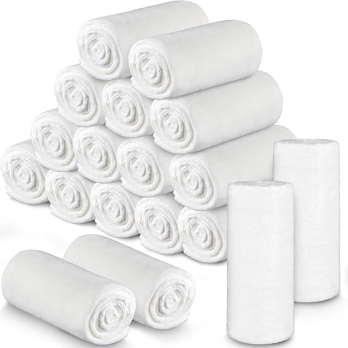 18 Pieces Fleece Blankets Bulk for Wedding 50 x 60 Inch Soft Lightweight Flannel Throw Blankets Bulk for Wedding Guests Home Outdoor Couch Sofa Bed Gifts(Cream White)