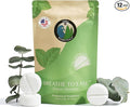 Eucalyptus Shower Steamers by Terra Essentials – 12 Showers Aromatherapy Tablets with Eucalyptus & Mint, Natural, Made in USA, Stress Relief & Relaxation Gift