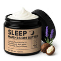 Magnesium Butter for Sleep, Nighttime Magnesium Cream for Leg & Foot – with Shea & Mango Butter, Arnica & Essential Oils for Relaxation, Restful Sleep & Leg Comfort(Lavender) (1)