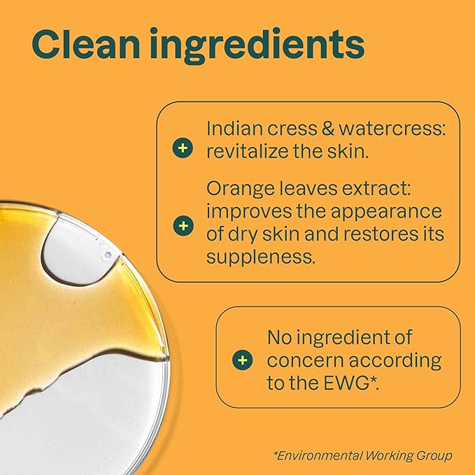 ATTITUDE Body Lotion, EWG Verified Moisturizer, Vegan Skin Care Products, Non-Greasy, Hydrating for Dry Skin, Cruelty Free, Orange Blossom & Eucalyptus Scent, 16 Fl Oz