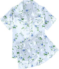 Ekouaer Pajamas for Women Set Silk Satin Pjs Shorts Sleepwear 2 Piece Loungewear S-XXL