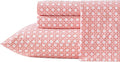 Tommy Bahama - King Bed Sheets, Crisp & Cool Cotton Percale Bedding with Matching Pillowcases, Lightweight Bed Set, Oeko-Tex Certified (Bahama Isle Orange)