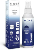 MOXE Shower Mist, Spa Steam Spray, Certified Natural Essential Oils, Aromatherapy, Tension Relief (Dream, 4 Fl Oz (Pack of 1))