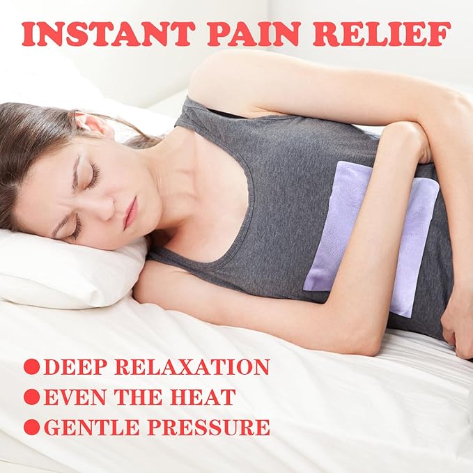 Heating Pad Microwavable, Hot Pad Microwave, Pain Relief Hot Pack, Baby Colic, Upset Stomach Relief, Hot Therapy for muscle pain, neck, shoulders, arthritis, cervical spondylosis, lumbar muscle purple