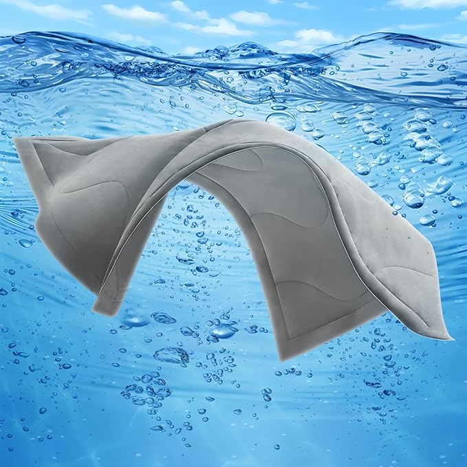 Cooling Comforter Twin Size, Double-Sided Cooling Blanket for Hot Sleepers & Night Sweats, Arc-Chill Q-Max > 0.4 Breathable Ice Blanket, Lightweight Cold Comforter (68''x90'', Light Grey)