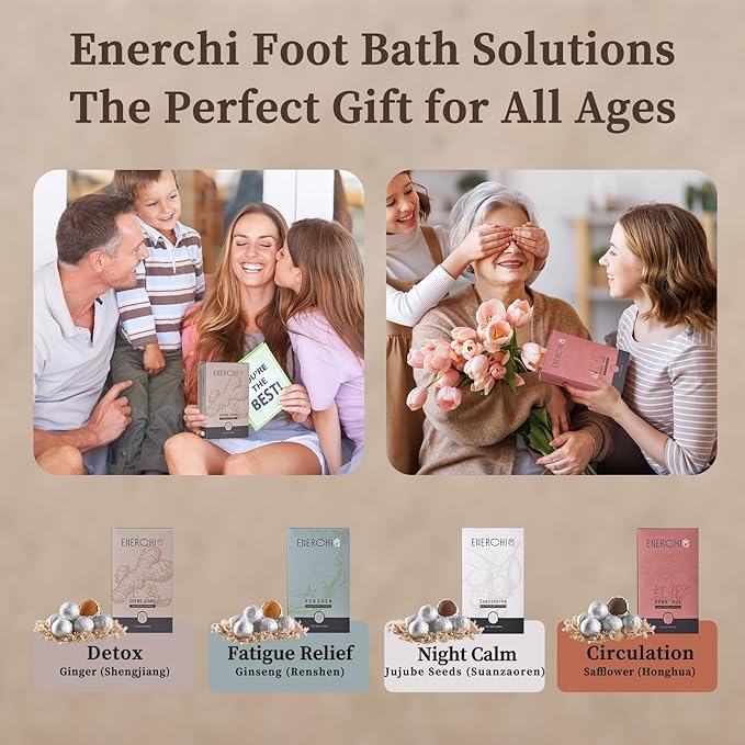 Deep Relaxation Herbal Foot Soak, Soothes Tired Feet, Stress Relief, Natural Jujube Seeds & Sandalwood, Soothing Foot Spa Soak, Night Calming Herbal Foot Bath for Home Wellness Routine