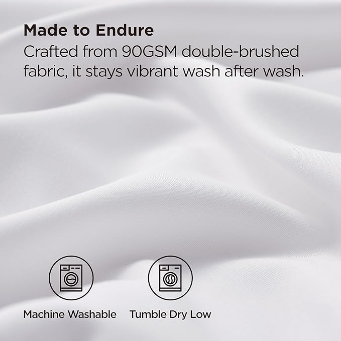 Bedsure Pillow Cases Standard Size Set of 2 - White Brushed Microfiber Pillowcases, Super Soft Pillowcase, Pillow Case Covers with Envelope Closure, Wrinkle, Fade and Stain Resistant, 20x26 Inches