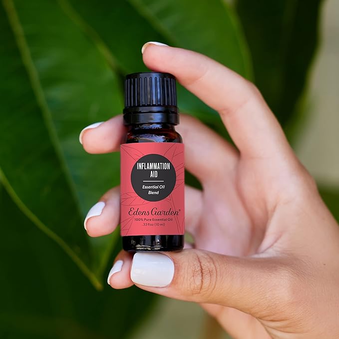 Edens Garden Inflammation Aid Essential Oil Blend- 100% Pure Premium Grade, Undiluted, Natural, Therapeutic, Aromatherapy, The Best for Skin, Face, Humidifiers 30 ml (1 fl oz)