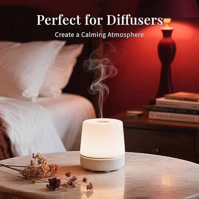 SU JUABA Lemongrass Essential Oil 4 Oz, 100% Pure Natural Aromatherapy Oil for Diffuser, Skin Care, Candle - 118ML