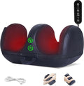 Cordless Rechargeable Foot Massager, 2025 Upgraded Foot Massager with Heat for Cord Remote Control, Portable for Home/Office Use, Gifts for Dad, Mom