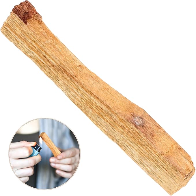 Purifying Holy Wooden Incense Sticks for Meditation Yoga Stress Relief Smudge Stick with Natural Aromatic Fragrance Compact Santo Incense for Home and Office Relaxation