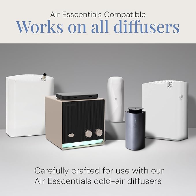 Citrus Wood Aroma Oil, Essential Oils Blend for Diffusers & Scent Machines, Fresh Bergamot & Green Apple, Aromatherapy, Cold Air Diffuser Compatible, 300 mL