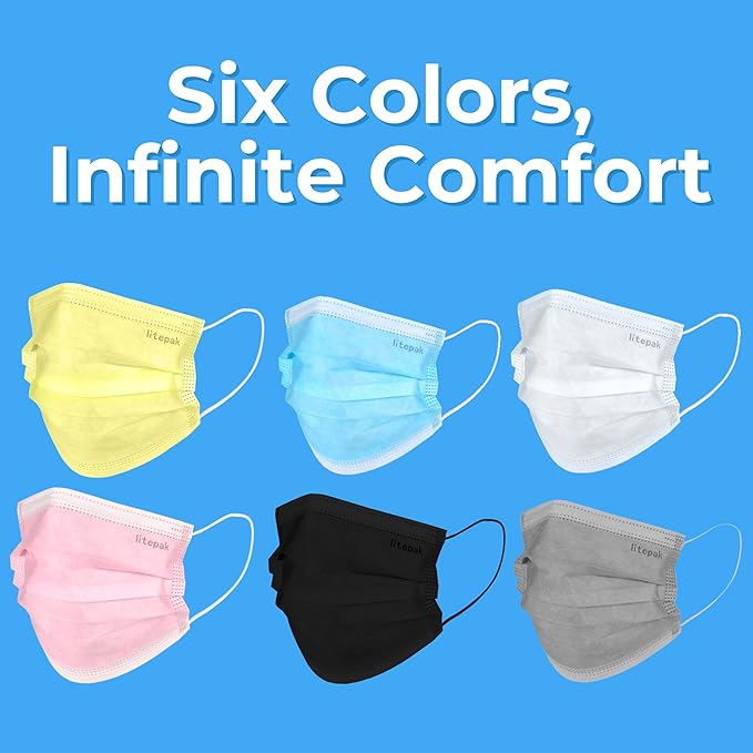 Disposable Face Masks - 1,000 PCS - for Home & Office - Breathable & Comfortable Filter