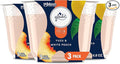 Glade 3-Wick Scented Candle Jar, Yuzu & White Peach, Air Freshener Infused with Essential Oils, 6.8 Oz, 3 Count