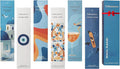 Folkulture Incense Sticks | Set of 6 Insenses (120 Sticks) with 45 Mins Burn Time | Orange Zest, Blue Oud, Aqua Crest, Coconut Paradise | Organic Mediterranean Fig Inscents, Non-Toxic Inscents-Sticks