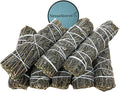 NessaStores 32 Dried Lavender Smudge Sticks, 4 Inch Hand Tied, All Natural, Ethically Sourced for Home Cleansing, Stress Relief, & Clearing Negative Energy. JC-144
