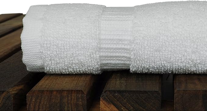 BC BARE COTTON 1 Eco Products (Washcloths - Set of 6, White)