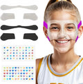 WR01B Girls Nose Guard for Broken Nose Adjustable Basketball Soccer Sports Face Mask with Padding for Youth Teens
