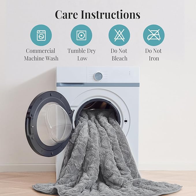 Topblan Weighted Blanket for Adults 20 lbs, Soft Cozy Warm Weighted Throw Blanket with Dual Sided Sherpa, Fuzzy Fluffy Adlut Heavy Blanket for Sleeping and Relaxing, Grey, 60 x 80 inches