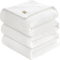 UGG Ariana King/California King Blanket Fleece Fluffy Reversible Soft Fuzzy Bedding Cozy Plush Warm Oversized Blanket Machine Washable Bedroom Decor for Big Couch Bed, 110-inch x 90-inch, White Snow