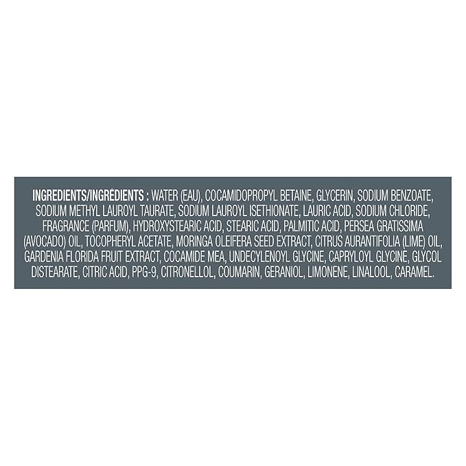 DOVE MEN + CARE Body 4 Count Wash Lime + Avocado Oil to Rebuild Skin in the Shower with Plant-Based Cleansers and Moisturizers 18 oz
