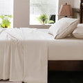 Extra Deep Pocket King Sheets 18-24 Inch 1000 Thread Count 100% Egyptian Cotton Sateen Weave Soft Breathable 4 Pieces（King，Linen）