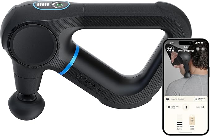 TheraGun Prime (6th Generation) Massage Gun by Therabody – Deep Tissue, Powerful Massage in a Rugged, Durable Design for Reliable Recovery & Pain Relief
