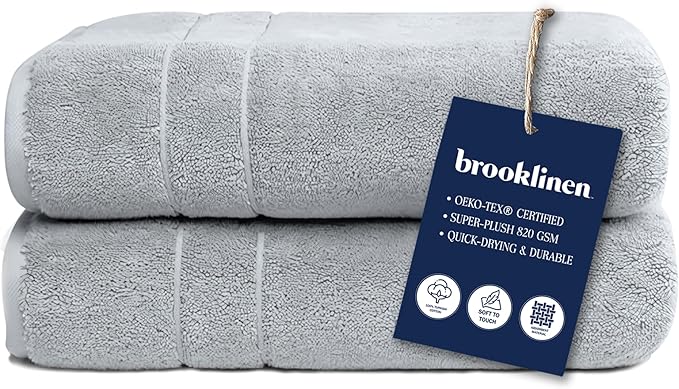 Brooklinen Super-Plush Turkish Cotton Bath Towels