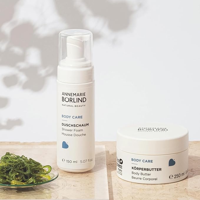 ANNEMARIE BÖRLIND - BODY CARE Body Butter - nourishing, revitalizing & moisturizing skin care, with plant-based extracts & botanical hyaluronic acid, vegan, 8.45 Fl. Oz.