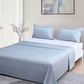 Beckham Hotel Collection Twin XL Sheet Set 100% Cotton, 500TC Luxury Sateen Bedding, 16” Deep Pocket, Moisture-Wicking, 3-Piece, Gray