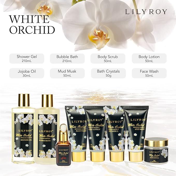 Christmas Gifts for Women and Men - 18-Piece Luxury Gold Spa Gift Set, Premium Bath Collection | Father's Day, Mothers Day Gifts, Birthday Gifts, All Occasion Ultimate Holiday Gift for Her & Him