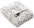Minky Designs Arctic Lynx Minky Blanket – Ultra Soft Faux Fur Throw Blanket for Couch, Bed & Home – Fluffy, Warm & Luxurious – Posh Collection (Small, 30x36)