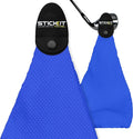 STICKIT Magnetic Golf Towel, Royal Blue, Premium 29" Microfiber with Deep Waffle Pockets, Industrial Strength Magnet Holds Secure to Golf Carts & Clubs, Ultra-Absorbent, Fast-Drying, Easy-Clean Design