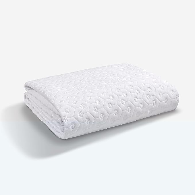 Bedgear Twin XL Dri-Tec Waterproof Mattress Protector – Adjustable Base Compatible, Washable & Breathable with Deep Pockets – Fits 18” Mattress – White
