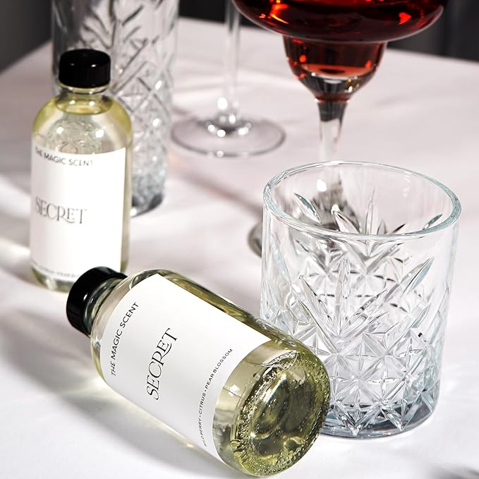 The Magic Scent Secret Diffuser Oil - Hotel & Home Luxury Scents - Diffuser Oil Scents for Home Designed for Use in All Diffusers - 8.5 fl oz, 250 mL