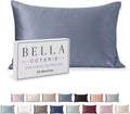 Bella Coterie Luxury Silk Pillowcase for Hair and Skin | 30 Momme | 100% Pure 6A Mulberry Silk | Super Soft | Perfectly Plush [Standard, Cobalt]