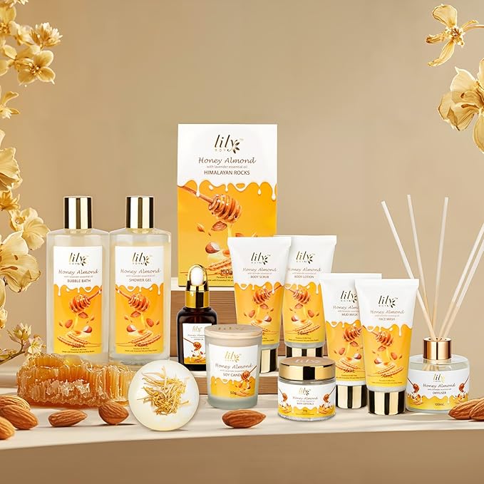 Christmas Gifts for Women - 21-Piece Luxury Bath and Body Gift Basket Set for Women & Men Spa Gift Baskets Set Self Care Gift | Gift Set for Mothers Day Birthday Gifts Gift Sets for Her & Him