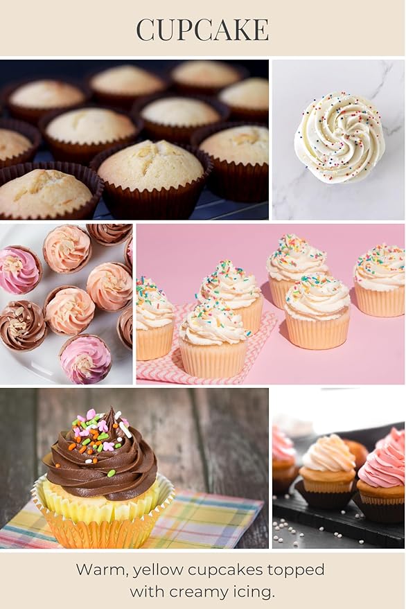 ECO CANDLE CO. Room & Linen Spray, Cupcake, 8 oz. - Scents Of Yellow Cake & Icing - Recycled Aluminum Bottle, No Propellents, Pump Top, All Natural Ingredients