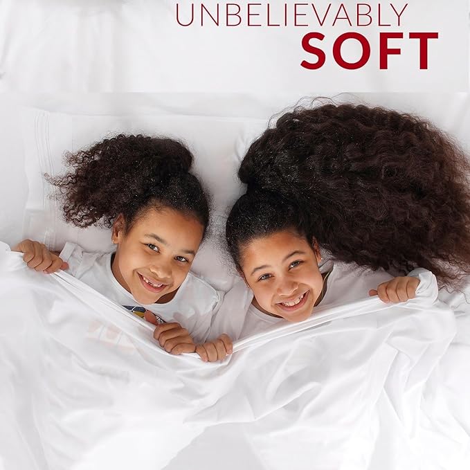 Mellanni Twin XL Sheets Set - 3 PC Iconic Collection Bedding - Hotel Luxury, Extra Soft, Cooling Bed Sheets - Wrinkle, Fade, Stain Resistant (Twin Extra Long, Paisley Gray)