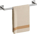USHOWER Brushed Nickel Towel Bar, 18 Inch Towel Racks for Bathroom Wall Mounted, Heavy Duty Stainless Steel Towel Holder, Easy Installation (Total Length 20 Inch)