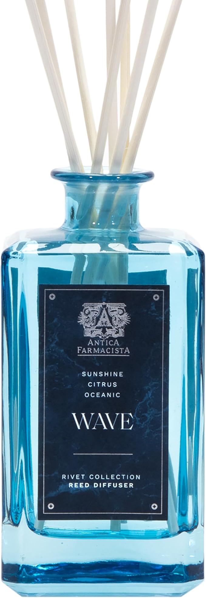 Antica Farmacista Home Ambiance Diffuser - Long-Lasting Reed Scent Diffuser - Luxury Room Freshener Gift - Wave, 10.8 fl oz