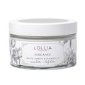 LOLLIA Elegance Body Butter, 5.5 oz. – White Amber & Mirabelle - Shea Butter & Cocoa Butter, Body Lotion for Women, Hydrating & Smooth Body Moisturizer