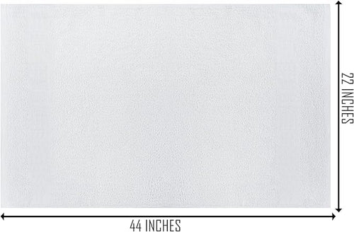 100% Cotton Bath Towel Set Pack of 60|500 GSM|Soft Large Bath Towel|Super Absorbent|Quick Dry|Ideal for Pool Home Gym Spa Hotel|Perfect for Daily Use|Bath Towel Set 24 x 44 Inches|White