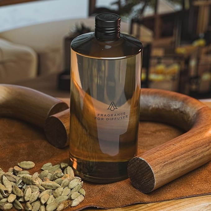 AromaPlan Fragrance Oil White Sandalwood 5 Fl Oz (148ml) Winter Collection | Luxury Hotel Scent Diffuser Oil | Hotel, Home & Spa | Non-Toxic, Made in USA - Bigger Bottle, Bolder Aroma & Longer Lasting