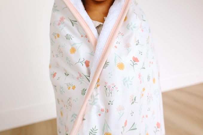 Copper Pearl Hooded Bath Towels Premium Knit/Terry Cloth Baby Towels with Hood, Pockets, and Cool Designs - Great to Gift and Make Bath Time Fun - Baby Bath Towel, Mabel